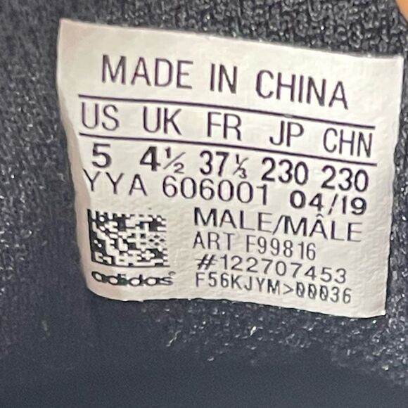 Adidas Mens Adipower Weightlifting II Shoes F99816 Black size 5 - Picture 7 of 7